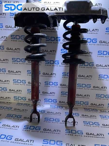 Set Telescoape Amortizoare Complete cu Arc si Flansa Fata Stanga Dreapta Audi A6 C6 4x4 Quattro 2.7 TDI 2005 - 2011 Cod 4F0413031AP [AV1164]
