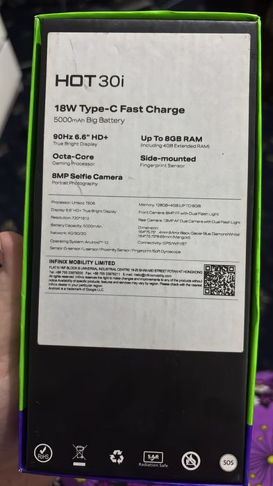 Infinix 30 NOTI.