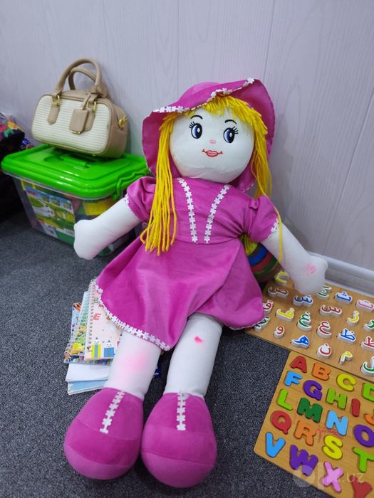 Кизлар учун уйинчок ва попкалар(детские игрушки для развития, портфели