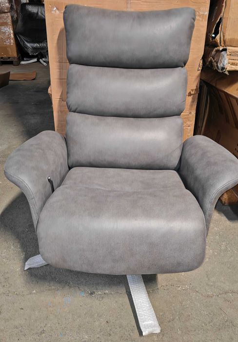 Scaun birou modern gri/bej