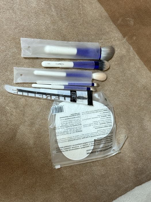 Набор кистей+коврик для кистей