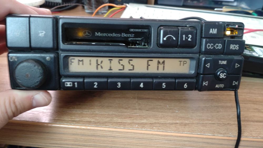 Mercedes Special Becker BE1650 Radio RDS Casetofon Auto-Radio W124 W21