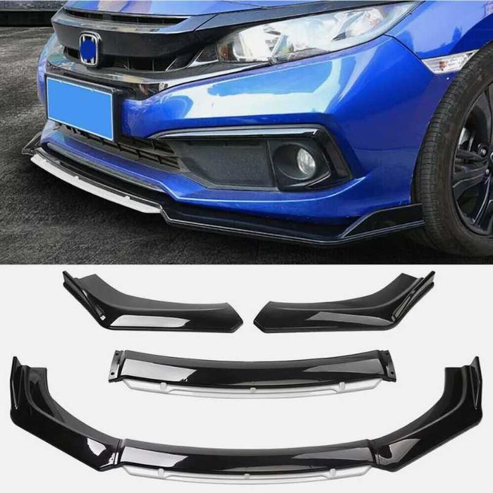 Универсален лип спойлер за предна броня