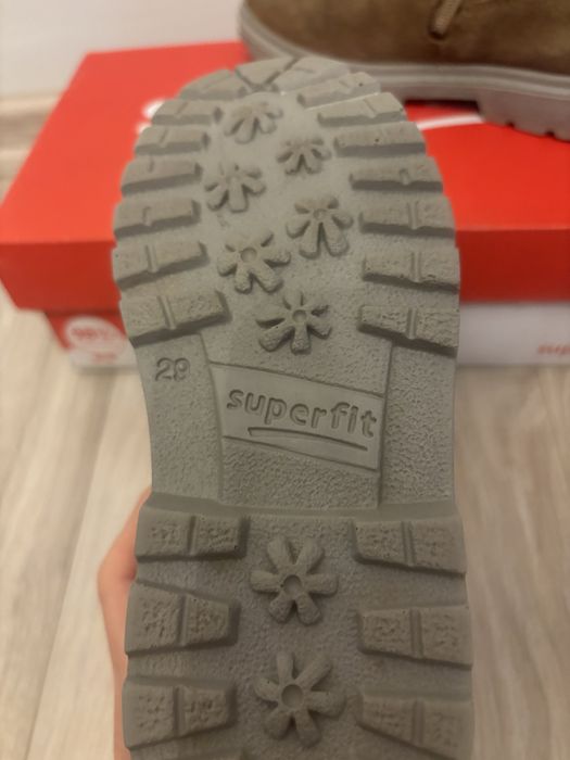 Боти Superfit от естествен велур с Gore-tex