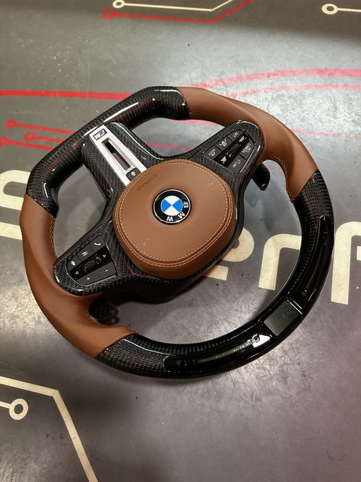 Volan BMW - Carbon - Custom - Seria G - Incalzire - Traffic Jam - Vib