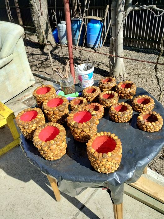 Handmade, scrumiere, vază, meșteșug