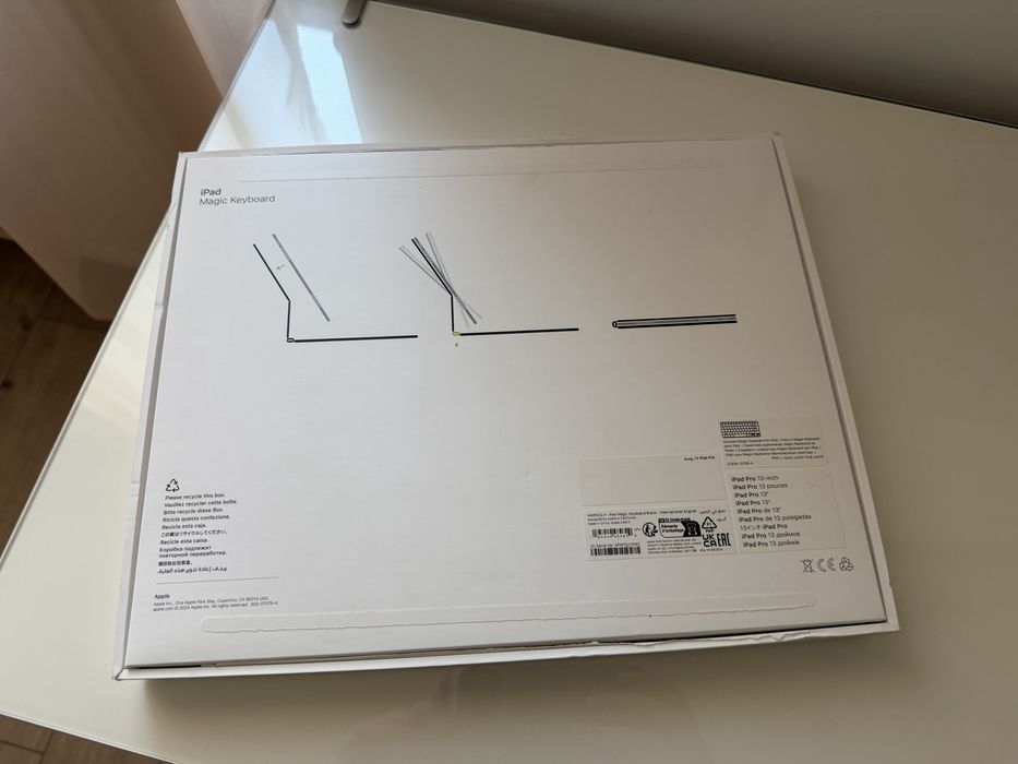 Tastatura Apple Magic pentru iPad Pro 13" (M4/M5), English, Black