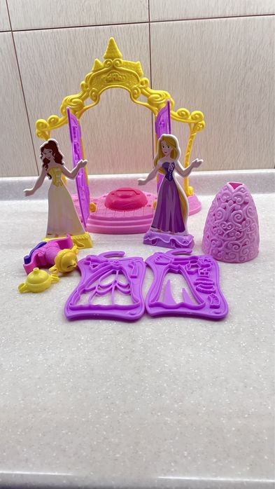 Наборы  формочек плей до без пластилина: