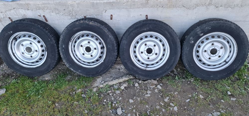 Roti, jante "albe" 5x160 R15 C Transit Custom originale