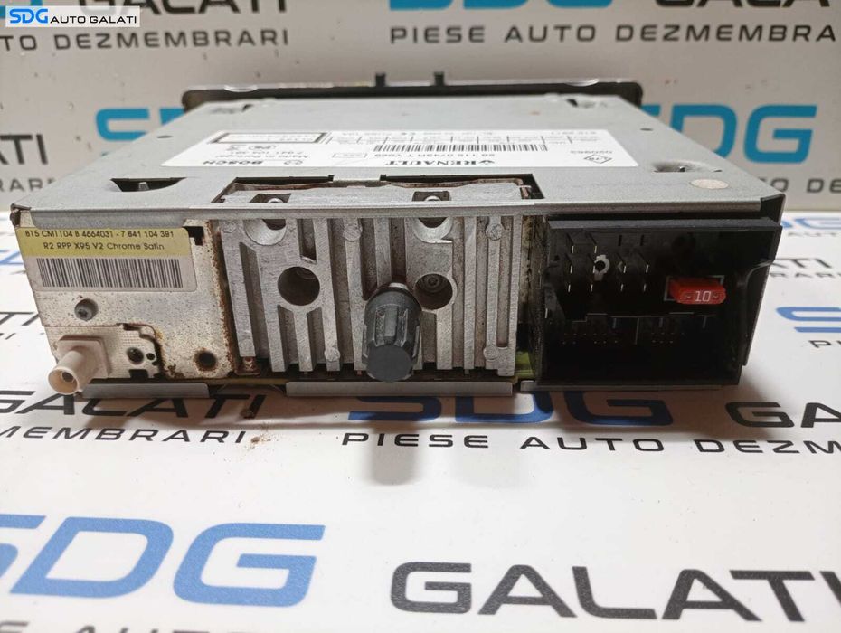 Radio CD Player Radio Renault Megane 3 2008 - 2015 Cod 7641104391 281150743R [M4459]