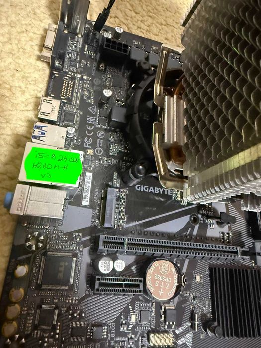 Kit placa baza H610M-K v3 + i5 12400f