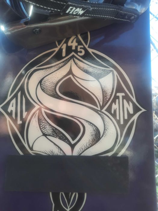 Сноуборд SIMS 145см.   с автомати