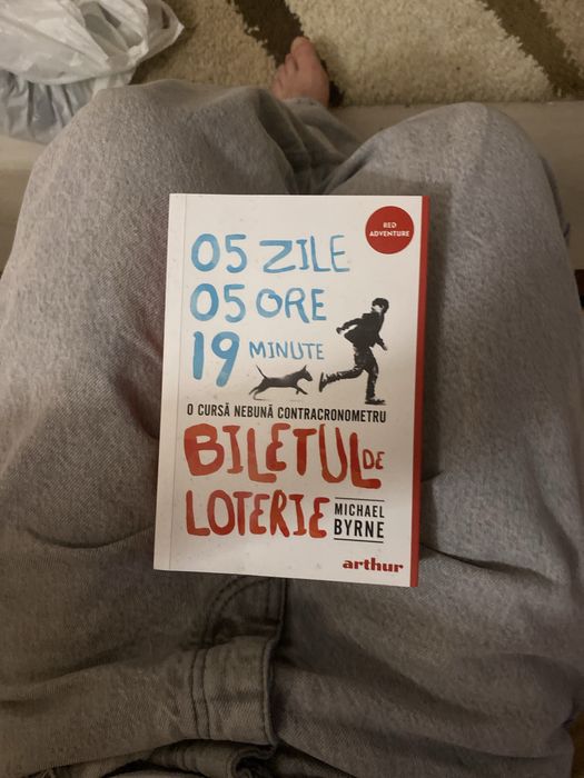 Vand carte “Biletul de literie” de Michael Byrne