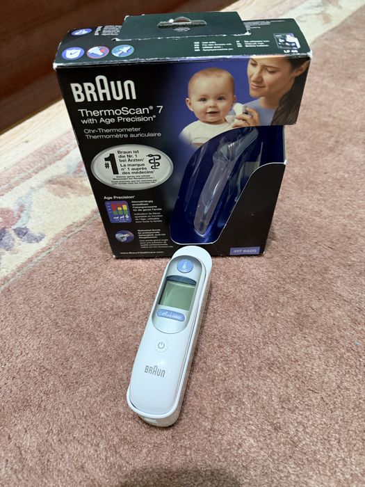 Braun ThermoScan 7 (бял)