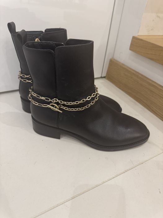 Кожени боти Тамарис размер 37