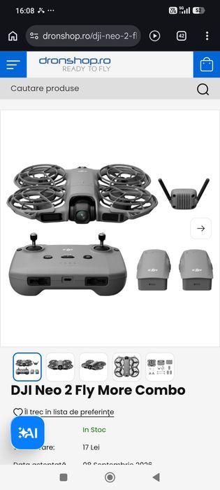 Dji Neo 2 Fly more combo , sigilate