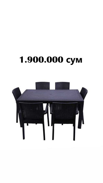 4 va 6 kishilik Stol stullar/ Стол-стули для 4 и 6 людей