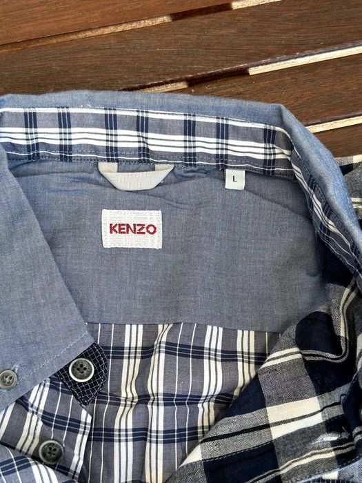 Мъжка риза KENZO Paris - размер L, Отлично състояние