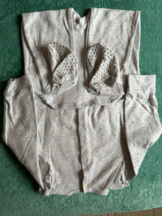 Salopete bumbac Tex baby, 36 luni, Noi