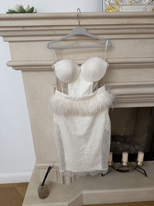 Rochie Cristallini din dantela chantilly