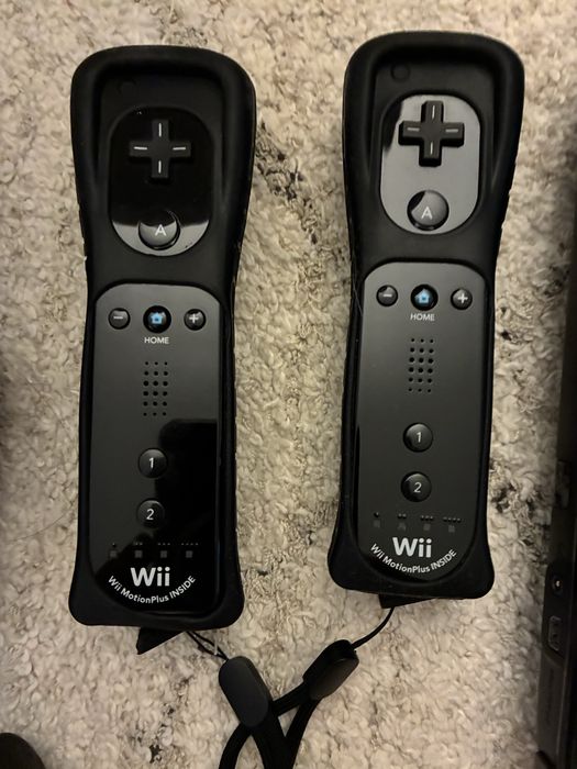 Nintendo Wii U Negru Complet