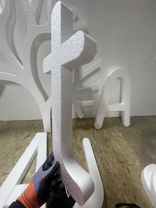 Фигурная резка пенопласта , декор ….