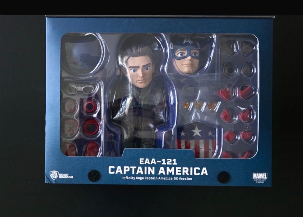 Figurina de colecție Captain America EAA-121 DX-Beast Kingdom