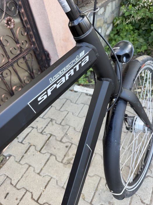 Vand Bicicleta Sparta Leopard 28” Olanda – Shimano Nexus, Dinam în Butuc, Lumini, Portbagaj