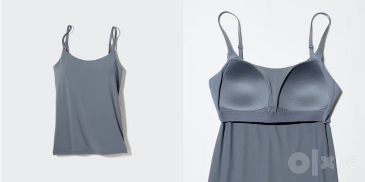 Бра-топ НОВЫЙ от японского бренда Uniqlo белый