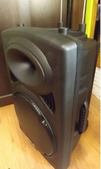 12-ки и15-ки тонколони 5000w mba Караоке bluetooth с 2 безжични микроф