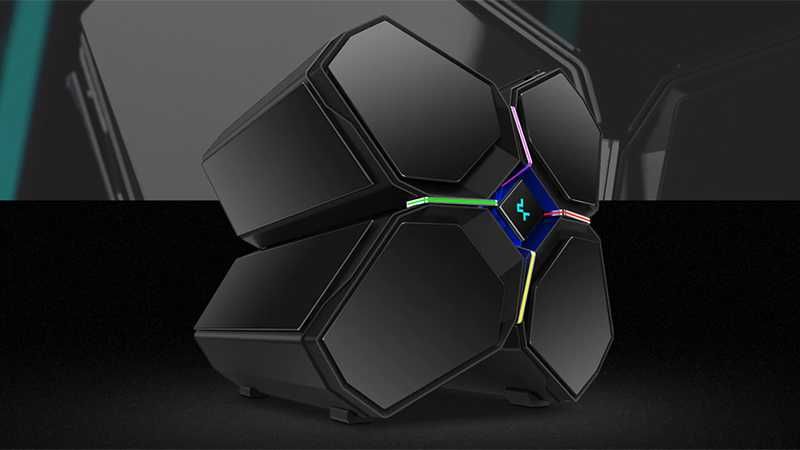 ПК корпус Deepcool QUADSTELLAR INFINITY — Премиум дизайн