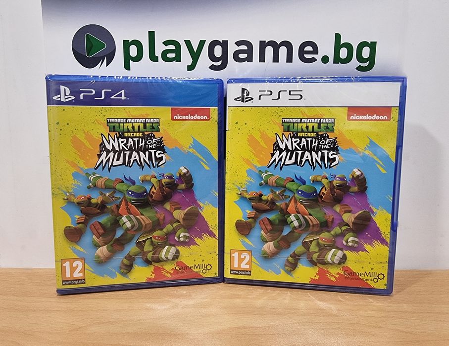Игра Teenage Mutant Ninja Turtles Wrath of The Mutants за PS4 и PS5