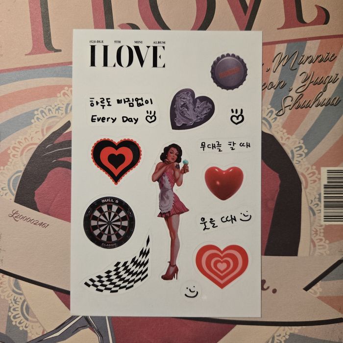 к-поп альбом i-dle I LOVE act ver.