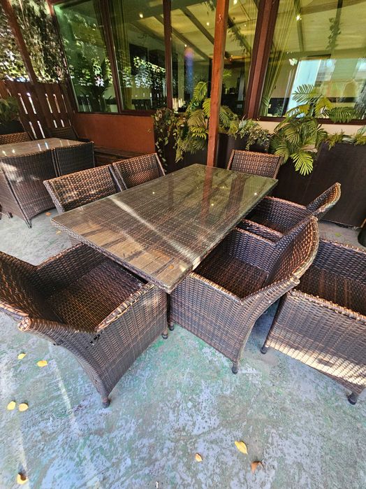 Маси и столове, ратанови маси и столове