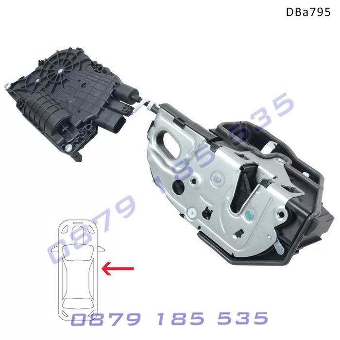 Предна дясна брава вакуум BMW E70 E71 X5 X6 08-13 бмв е70 х5 х6