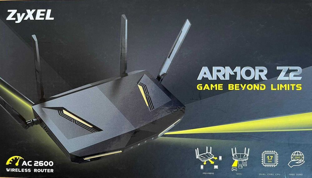 Router Dual-Band Zyxel Armor Z2 (AC2600) Gigabit - OpenWrt/OEM