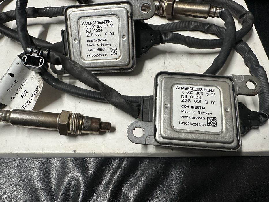 NOX сензори за W205 Мерцедес C220cdi след 2015г!