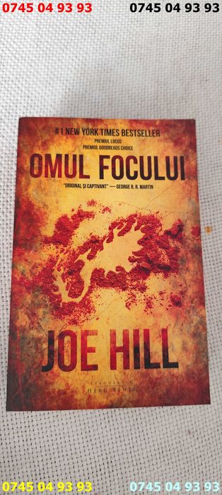 carte carti omul focului de joe hill