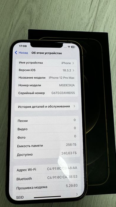 Iphone 12 Pro Max 256 Gb