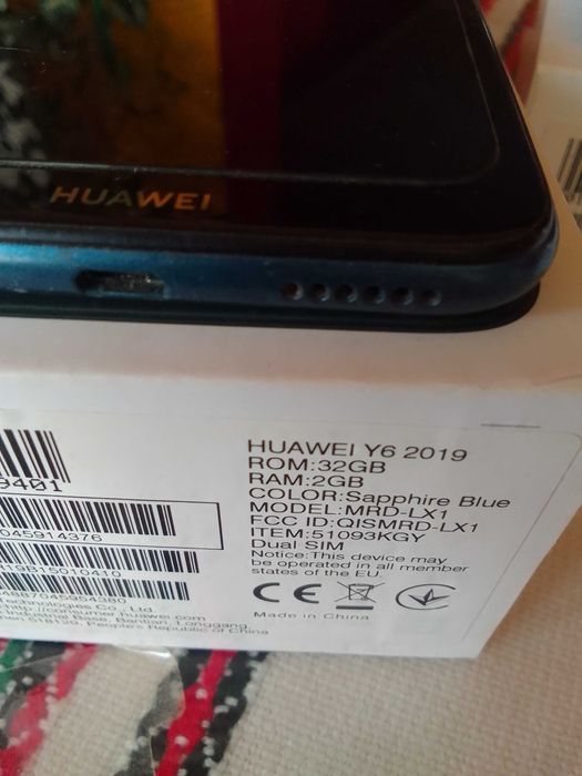 Продавам телефон HUAWEI Y6