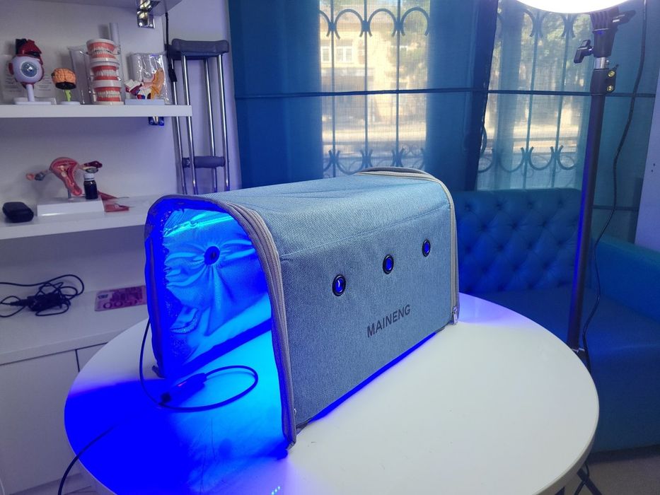 Фотолампа для детей.  Лампа от желтушки для новорождённых.