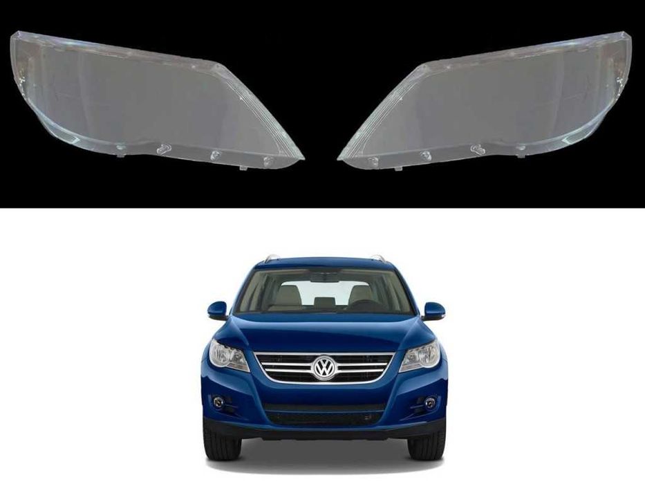 Стъкла за фарове на VW Tiguan (2007-2011)  555