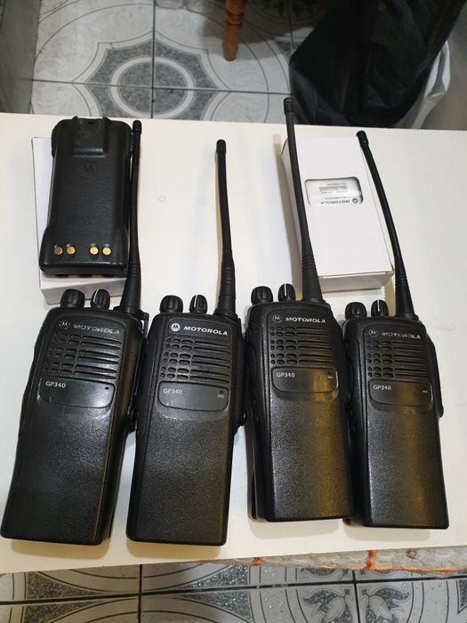 Statie Motorola GP340 UHF profesionala în UHF.