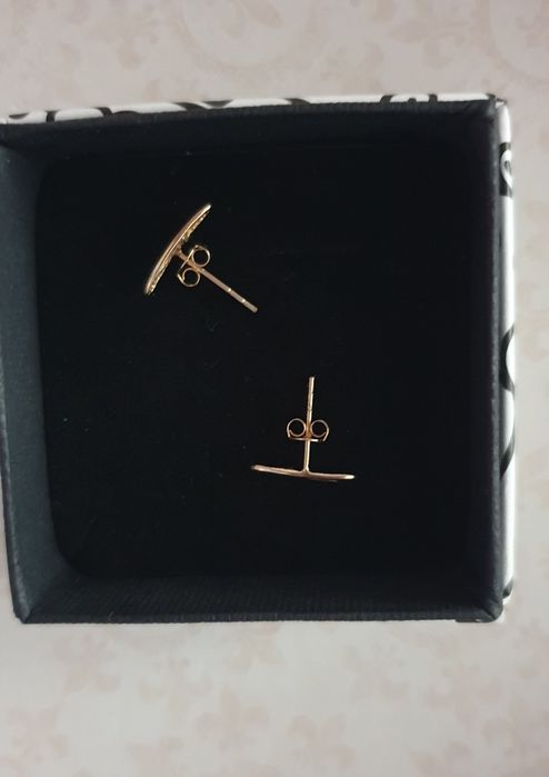 Cercei aur 14k cu zirconii
