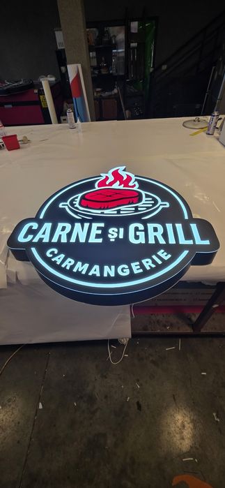 Reclame luminoase ,litere volumetrice ,casete