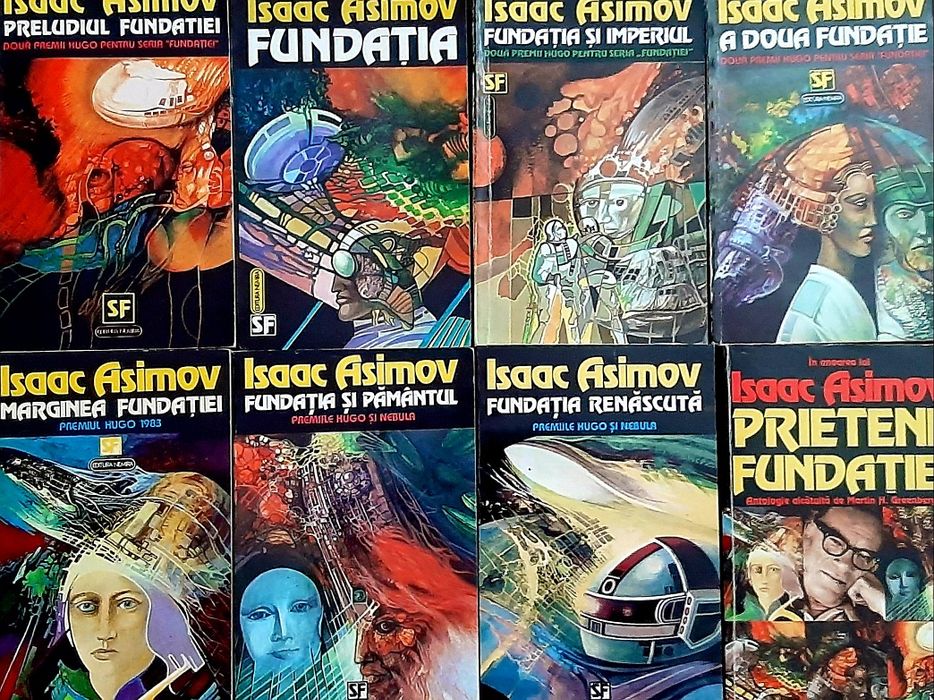 Seria integrală Fundația Asimov - 8 volume