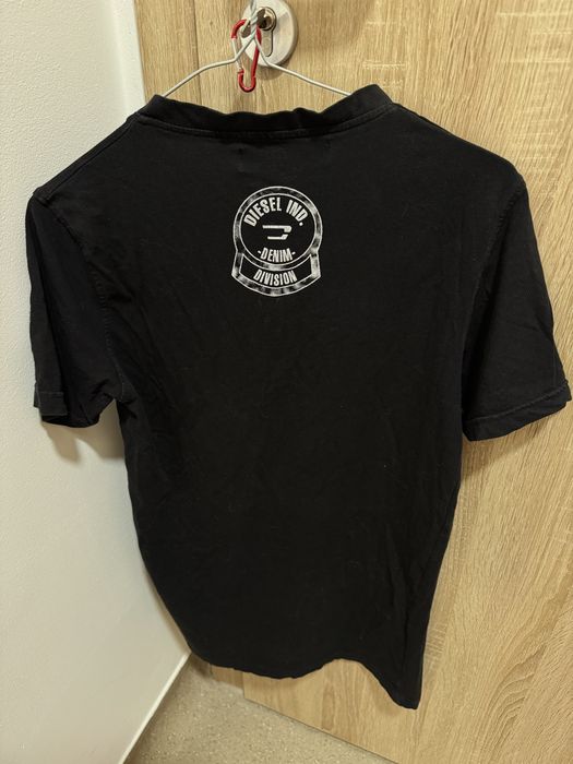 Tricou Negru Diesel Barbati