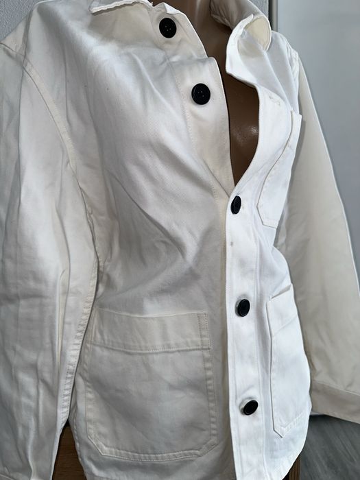 Geaca albă Denim H&M