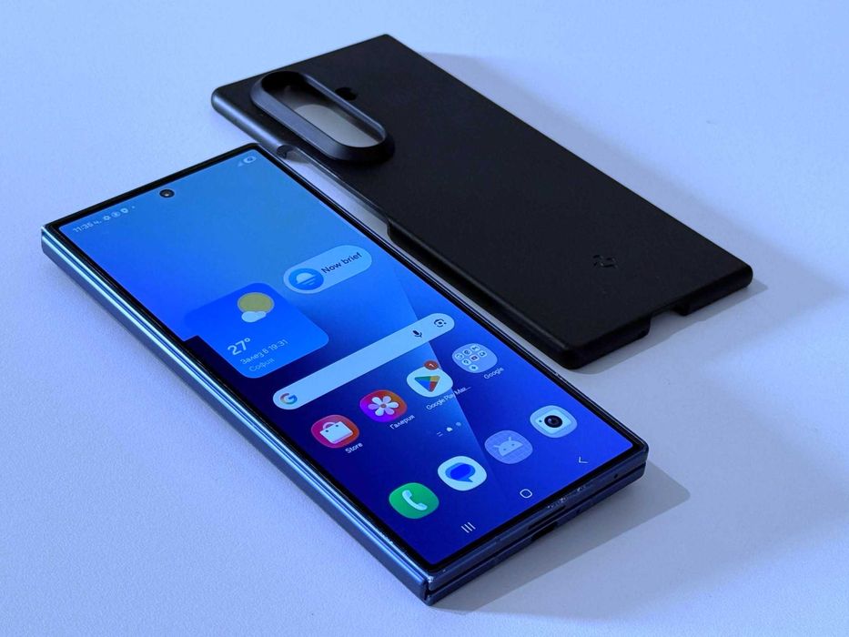 Бартер! Samsung Galaxy Z Fold 7 512/12GB  Blue Shadow (Син) 100% Батерия. ( 71 Цикъла )