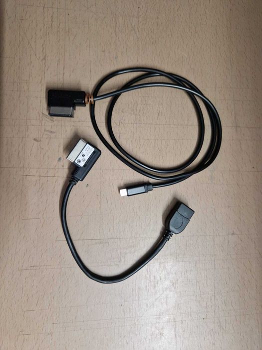 Cablu adaptor MDI/AMI/MMI pentru grupul VAG la USB si Lightning